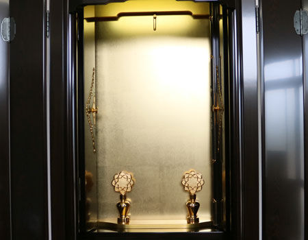 創価学会中古仏壇　厨子型　542　創価学会仏壇専門店桜梅桃李.com