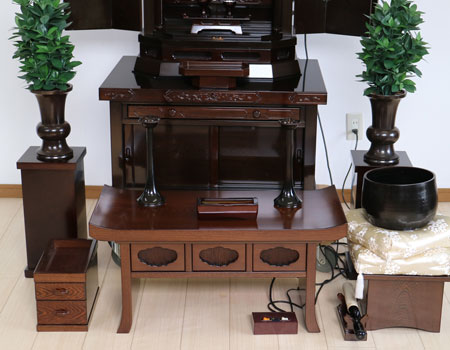 創価学会中古仏壇　厨子型　542　創価学会仏壇専門店桜梅桃李.com