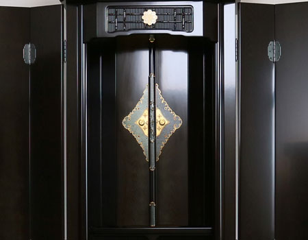 創価学会中古仏壇　厨子型　542　創価学会仏壇専門店桜梅桃李.com