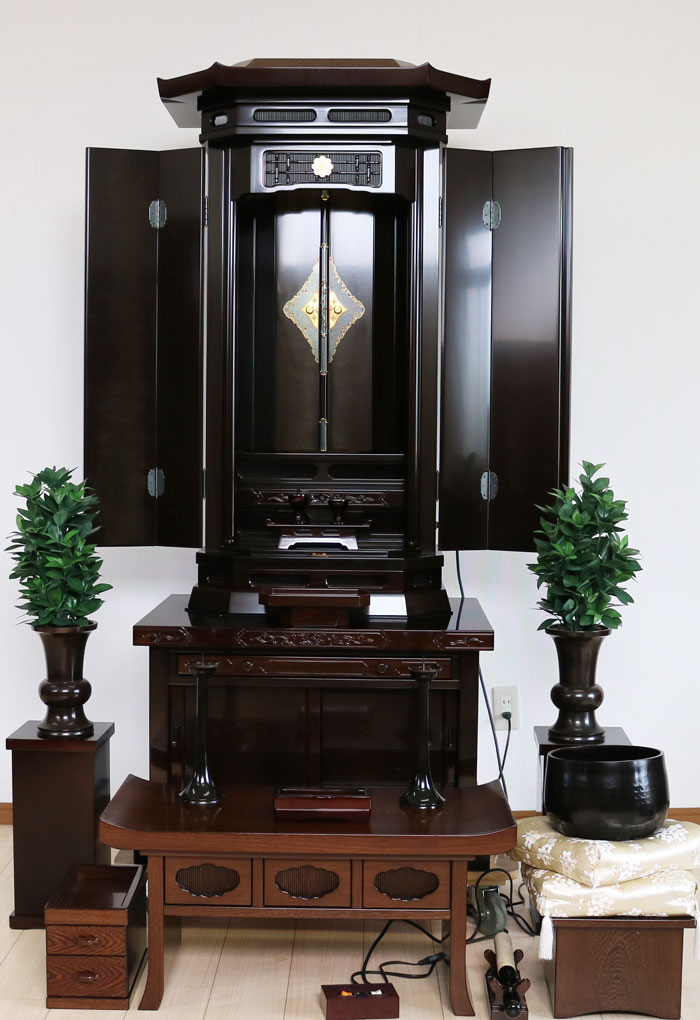 創価学会中古仏壇　厨子型　542　創価学会仏壇専門店桜梅桃李.com