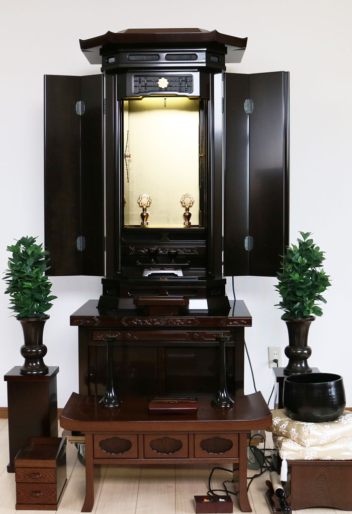 創価学会中古仏壇　厨子型　542　創価学会仏壇専門店桜梅桃李.com