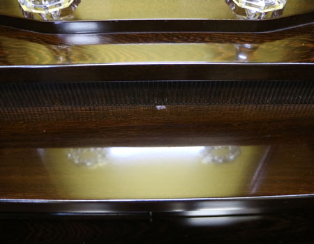 創価学会仏壇専門店桜梅桃李.comより、創価学会家具調中古仏壇鉄刀木B549　激安最安値で発売いたします。コメット、新世紀3型、