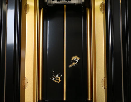 創価学会中古仏壇 厨子型電動中古仏壇　553　創価学会仏壇専門店桜梅桃李.com　地区拠点個人会館に最適激安最安値