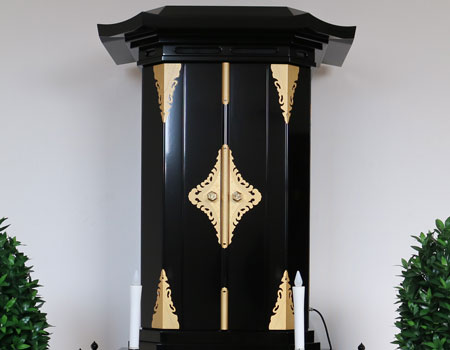 創価学会中古仏壇 厨子型電動中古仏壇　553　創価学会仏壇専門店桜梅桃李.com　地区拠点個人会館に最適激安最安値