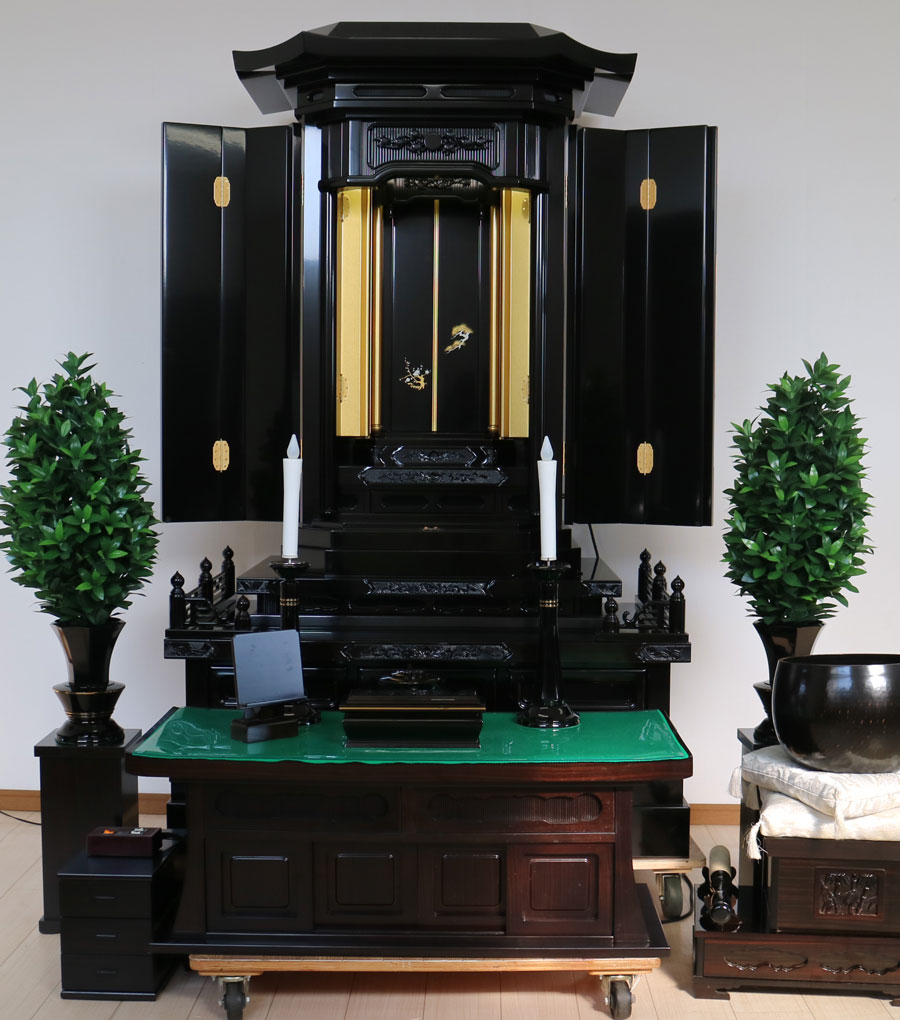創価学会中古仏壇 厨子型電動中古仏壇　553　創価学会仏壇専門店桜梅桃李.com　地区拠点個人会館に最適激安最安値