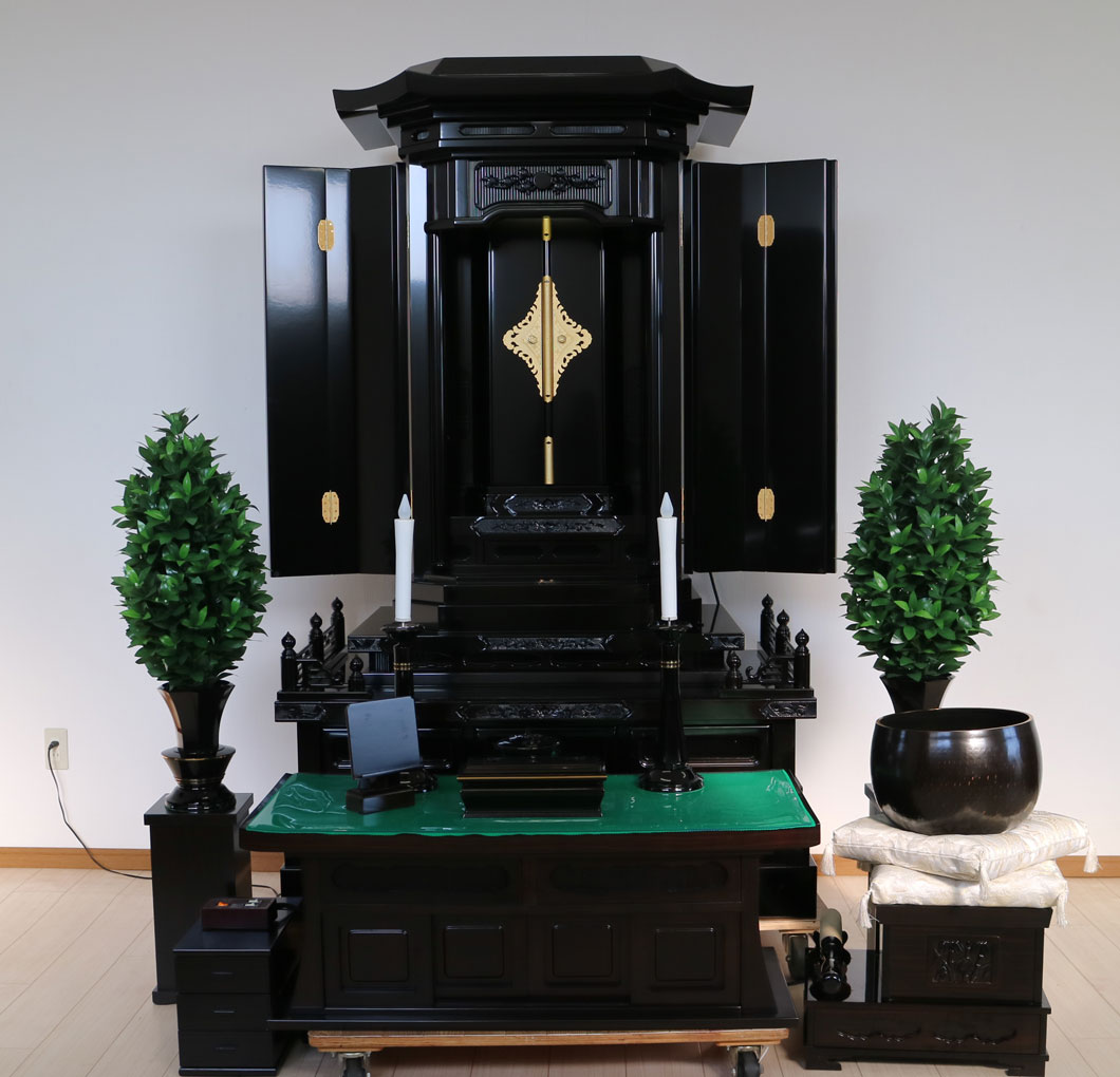 創価学会中古仏壇 厨子型電動中古仏壇　553　創価学会仏壇専門店桜梅桃李.com　地区拠点個人会館に最適激安最安値