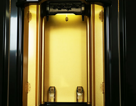 創価学会中古仏壇 厨子型電動中古仏壇　553　創価学会仏壇専門店桜梅桃李.com　地区拠点個人会館に最適激安最安値