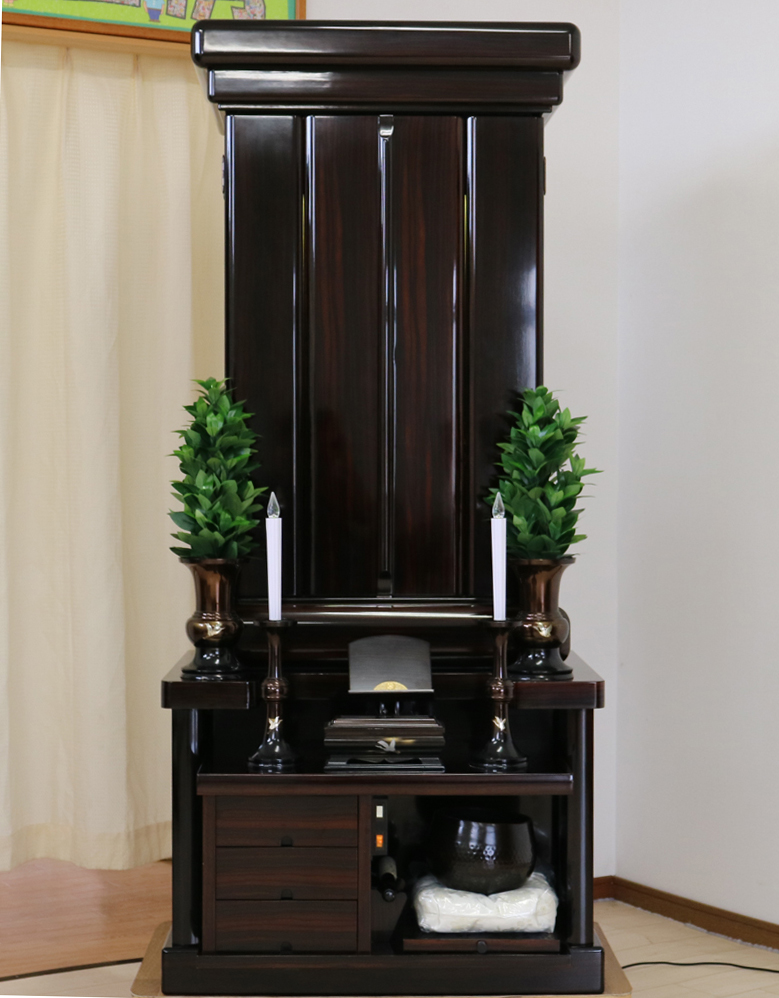 創価学会仏壇厨子型中古仏壇559　和室・会場に最適創価学会仏壇専門店桜梅桃李.comより.comより最安値で販売しております。　