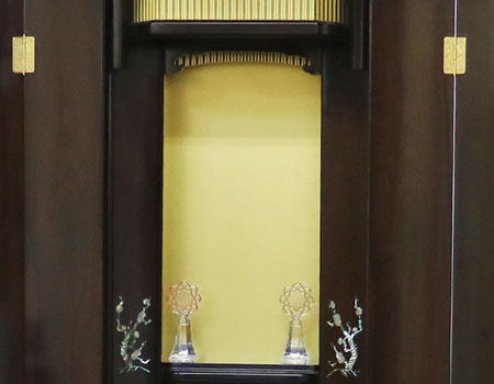 創価学会中古仏壇　厨子型　B562　創価学会仏壇専門店桜梅桃李.com拠点会場に。激安最安値で販売中です