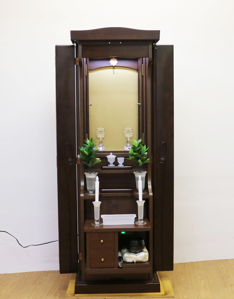 創価学会家具調中古仏壇565　リビング・ダイニング・洋室・和室・結婚祝いにぴったり