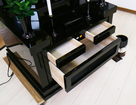 創価学会厨子型中古仏壇577　和室拠点会場に最適　六畳間八畳間　床の間　男子部　創価学会仏壇　SGI仏壇　最安値創価学会仏壇専門店桜梅桃李.comより発売