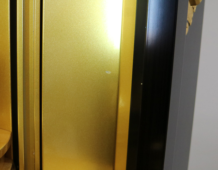 創価学会厨子型仏壇　拠点・会場・和室に最適　支部拠点地区拠点　本部拠点　男子部　四者　黒檀　大型仏壇　SGI仏壇　中古B580　創価学会仏壇専門店桜梅桃李.comより発売