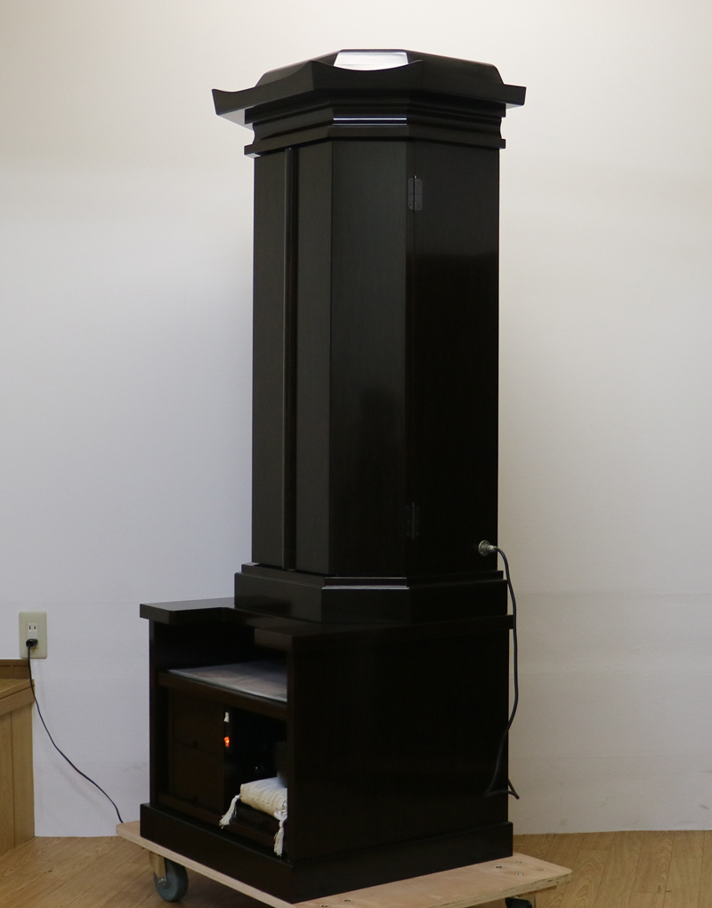 買替　買い替え　型落ち　引っ越し　男子部　拠点　激安　最安値　訳アリ　創価学会中古仏壇　厨子型　B582　創価学会仏壇専門店桜梅桃李.com拠点会場に。激安最安値で販売中です