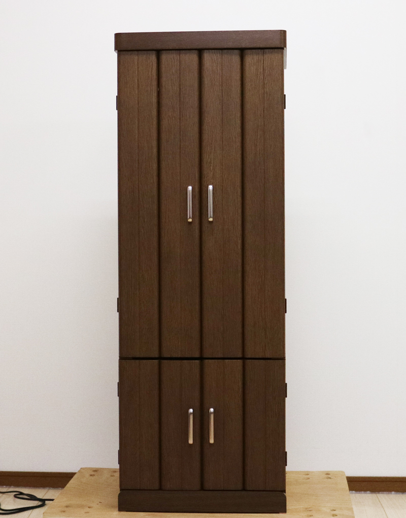 創価学会格安B級仏壇　家具調仏壇　二段重ね仏壇　洋室　和室に最適　最安値　格安　桜梅桃李.comから一点限りの大放出