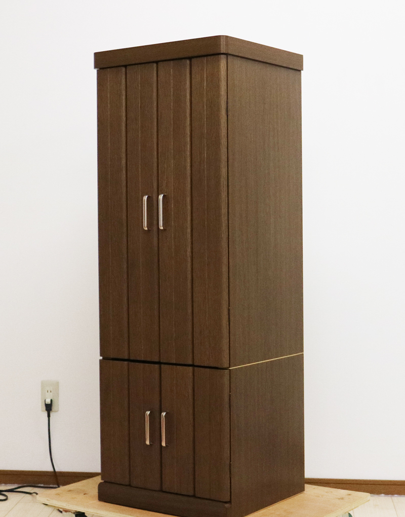 創価学会格安B級仏壇　家具調仏壇　二段重ね仏壇　洋室　和室に最適　最安値　格安　桜梅桃李.comから一点限りの大放出