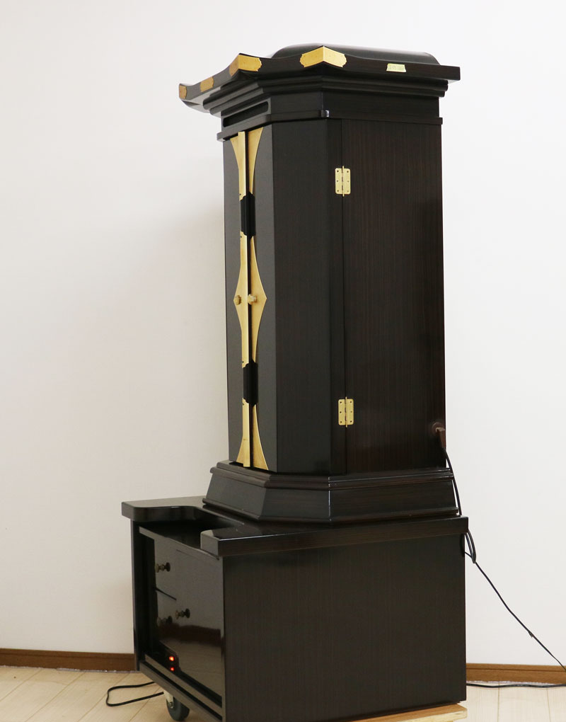 創価学会厨子型中古仏壇 B592 和室・拠点に最適 仏具なしB級仏壇 訳アリ大特価 格安で販売いたします。 創価学会仏壇専門店桜梅桃李.comより発売いたします