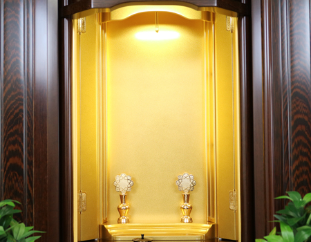 中古仏壇600　厨子型　「優雅　タガヤサン」和室拠点に最適　特別特装御本尊様御安置可能