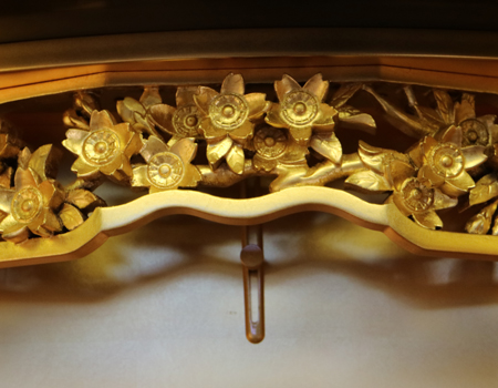 創価学会厨子型収納仏壇　金剛堂　B603　和h室に最適　桜