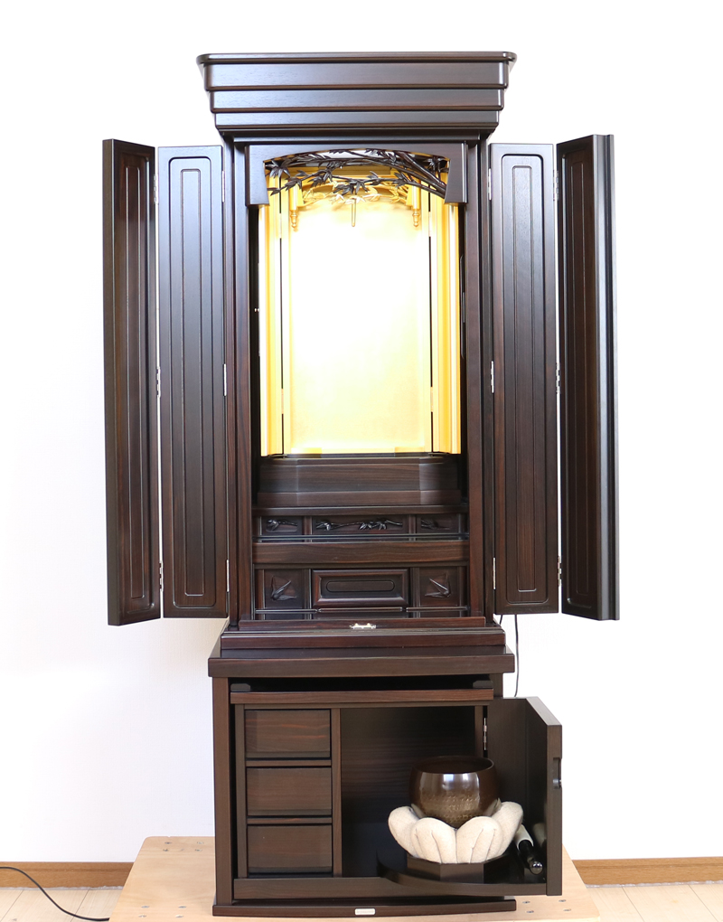 創価学会厨子型収納仏壇　金剛堂　621　和室に最適　販売いたします。