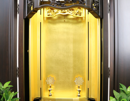 創価学会厨子型収納仏壇　金剛堂　中古633　創価学会仏壇専門店桜梅桃李.comより発売いたします。　