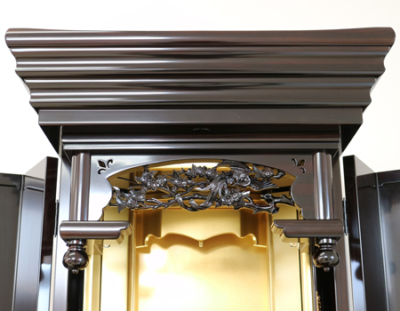 創価学会仏壇専門店桜梅桃李.comより厨子型中古仏壇660本三方会館型黒檀を発売いたします。 和室・洋室・拠点・男子部拠点にも最適です。