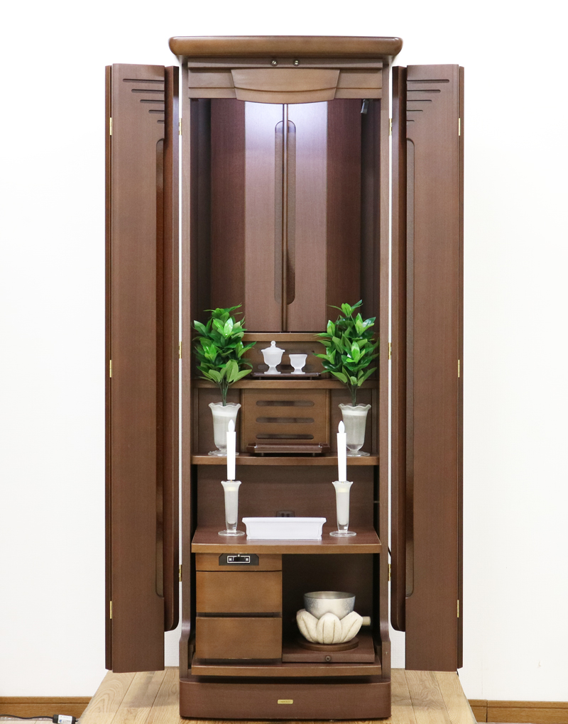創価学会 家具調 中古仏壇 687 金剛堂 金板新品! | 桜梅桃李.com