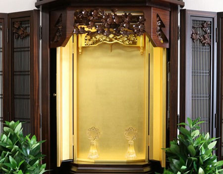 創価学会厨子型収納仏壇　金剛堂　中古688　創価学会仏壇専門店桜梅桃李.comより発売いたします。　