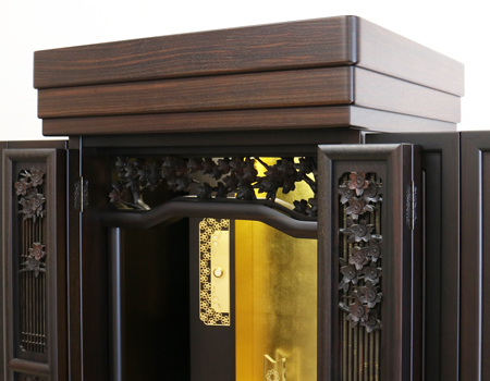 創価学会厨子型中古仏壇692 金剛堂仏具一式付き 創価学会仏壇専門店桜梅桃李.comより発売業界最安値・激安販売中です。