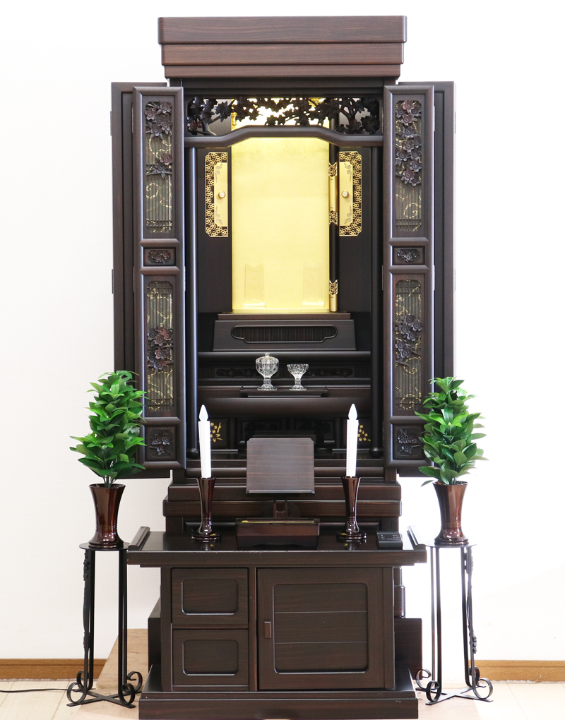 創価学会厨子型中古仏壇692 金剛堂仏具一式付き 創価学会仏壇専門店桜梅桃李.comより発売業界最安値・激安販売中です。