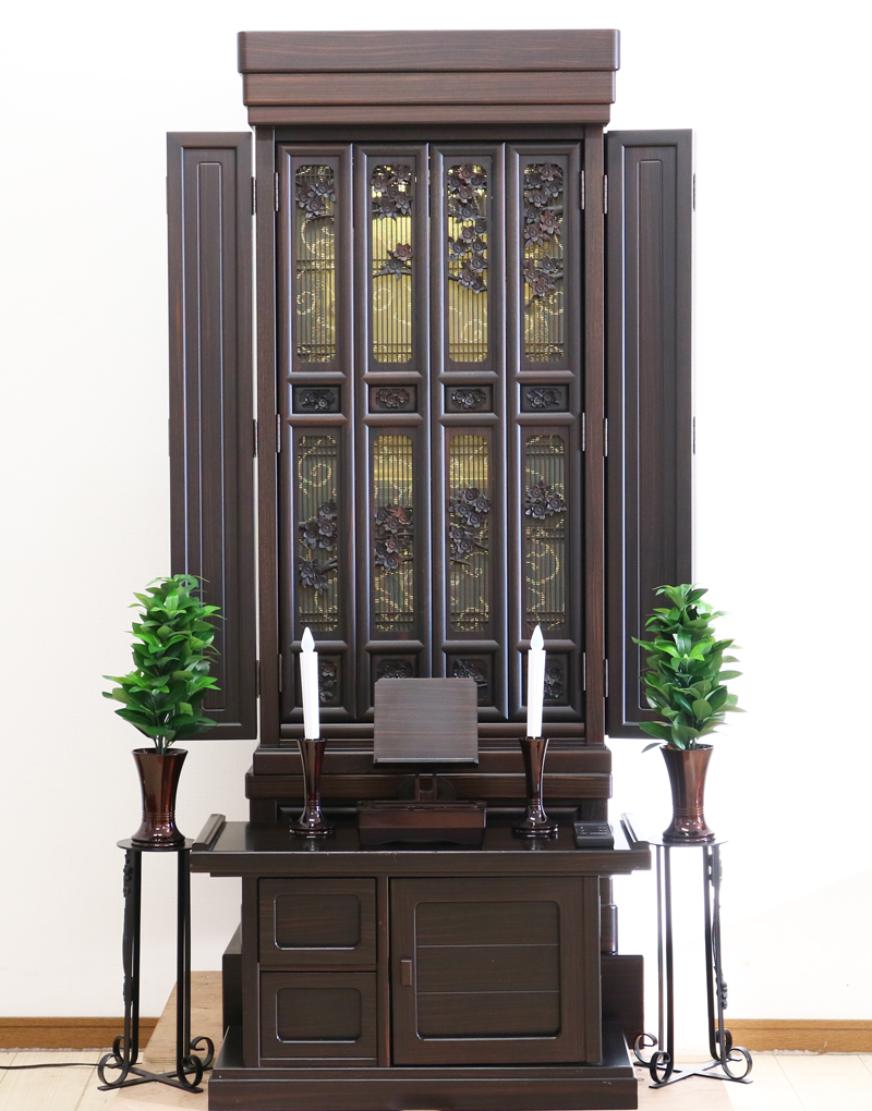 創価学会厨子型中古仏壇692 金剛堂仏具一式付き 創価学会仏壇専門店桜梅桃李.comより発売業界最安値・激安販売中です。