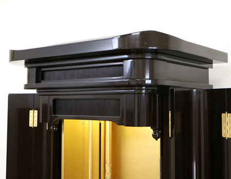 創価学会仏壇専門店桜梅桃李.comより創価学会厨子型中古仏壇713黒檀を発売致します。