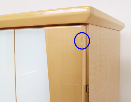 創価学会仏壇専門店桜梅桃李.comより創価学会家具調中古仏壇714アクリル厨子手動を発売致します。