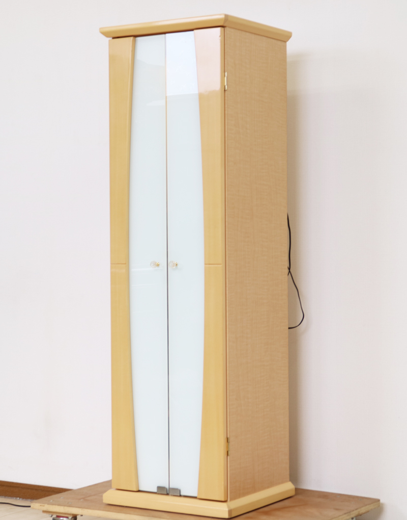 創価学会仏壇専門店桜梅桃李.comより創価学会家具調中古仏壇714アクリル厨子手動を発売致します。