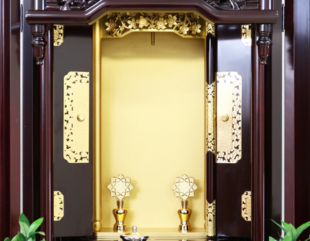 創価学会仏壇専門店桜梅桃李.comより創価学会厨子型中古仏壇714紫檀を発売致します。