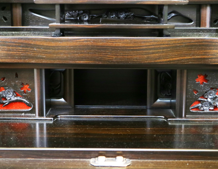 創価学会厨子型収納仏壇　金剛堂　中古厨子下収納