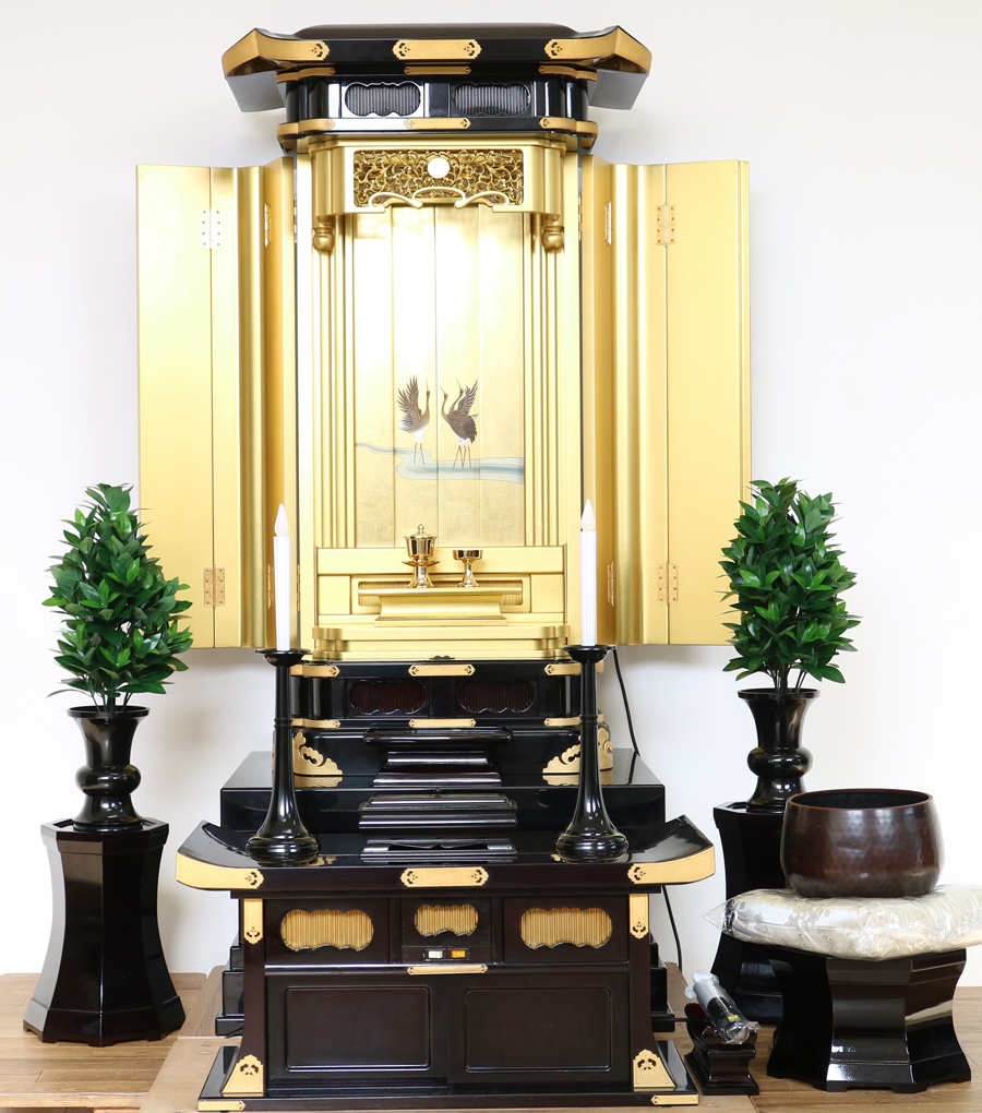 創価学会厨子型中古仏壇B721【正徳58-26】モーター・LED照明二か所新設しております。  【特別特装ご本尊様(会館用特装ご本尊様)ご安置できます】  中古商品であることをご理解ご納得の上ご購入下さい。