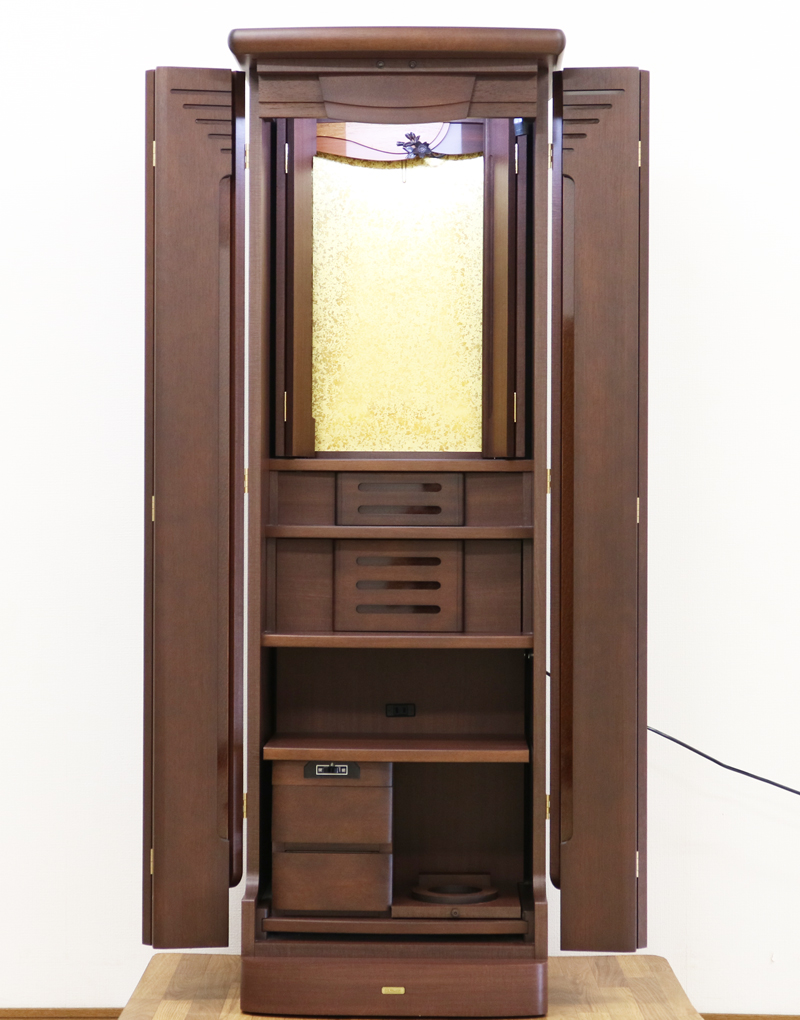 仏具なしの場合、このようになります。仏具なしは最安値で、お安くお求めいただけます。