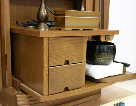 収納経机&収納リン台
