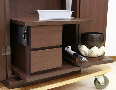 収納経机&収納リン台