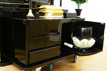 収納経机&収納リン台