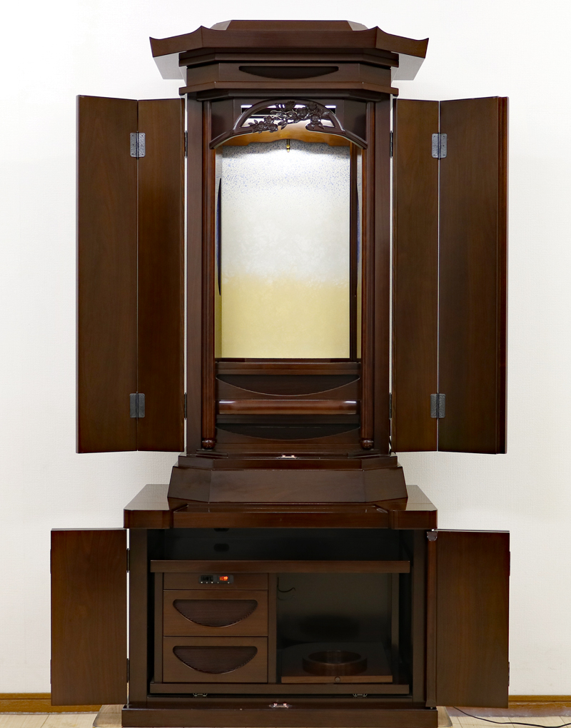 創価学会仏壇専門店桜梅桃李.comより創価学会厨子型中古仏壇744を発売致します。