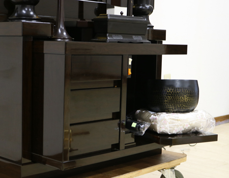 収納経机&収納リン台