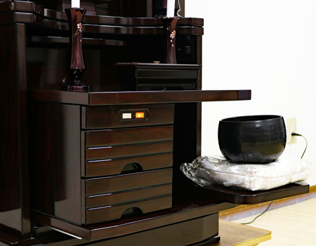 収納経机&収納リン台