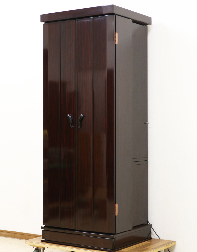 創価学会仏壇専門店桜梅桃李.comより創価学会家具調中古仏壇753紫檀ゆうぶつだん「遥」押し込みを発売致します。