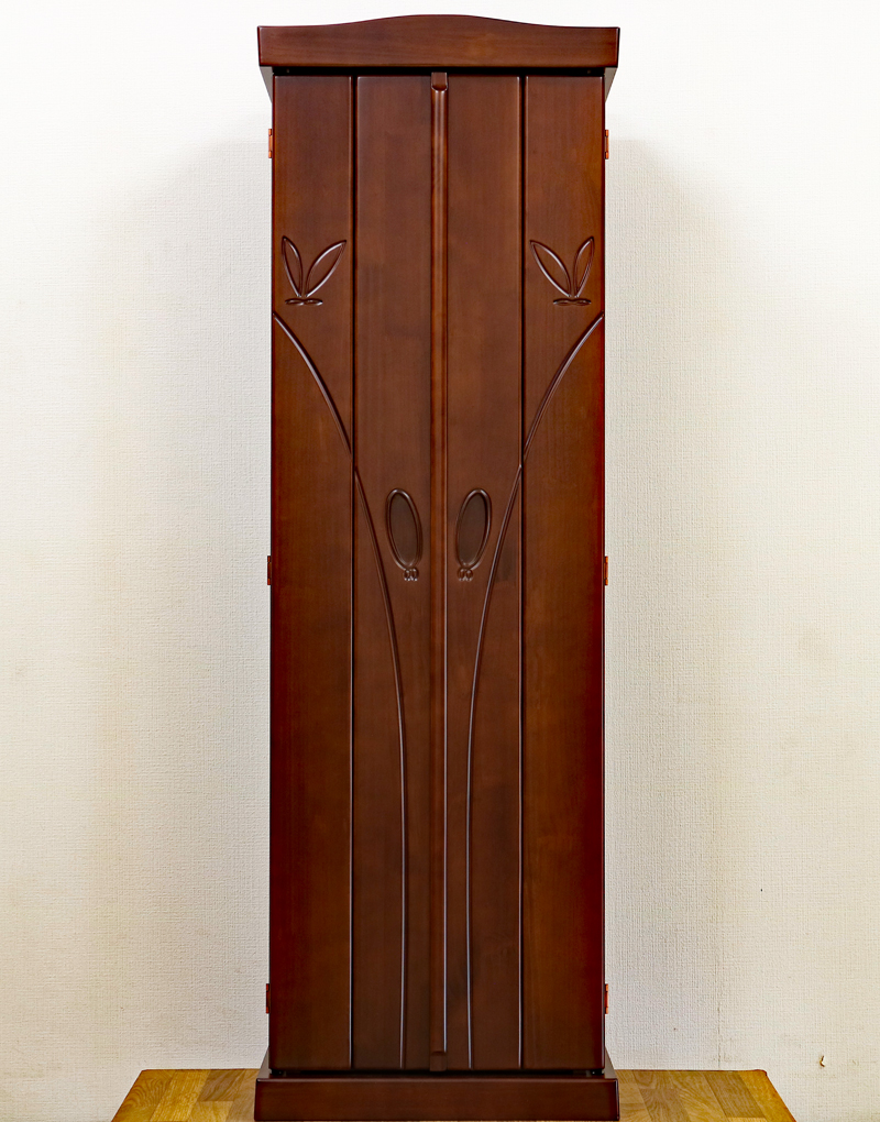 創価学会仏壇専門店桜梅桃李.comより創価学会家具調中古仏壇760ラックスダークピーター特装御本尊様対応を発売致します。