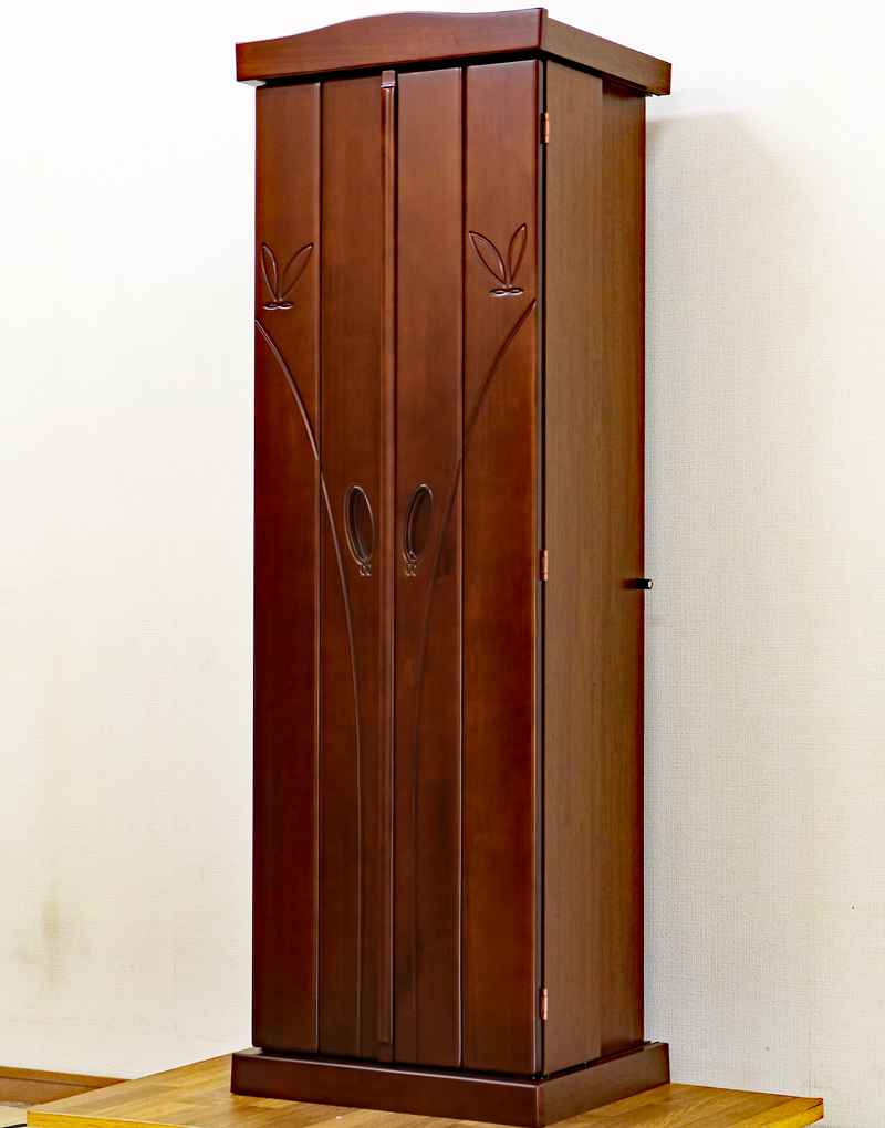 創価学会仏壇専門店桜梅桃李.comより創価学会家具調中古仏壇760ラックスダークピーター特装御本尊様対応を発売致します。