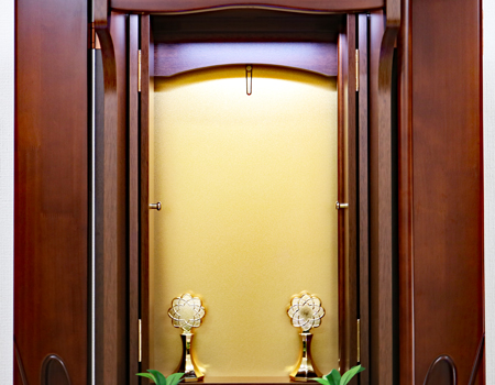 創価学会家具調中古仏壇565　リビング・ダイニング・洋室・和室・結婚祝いにぴったり