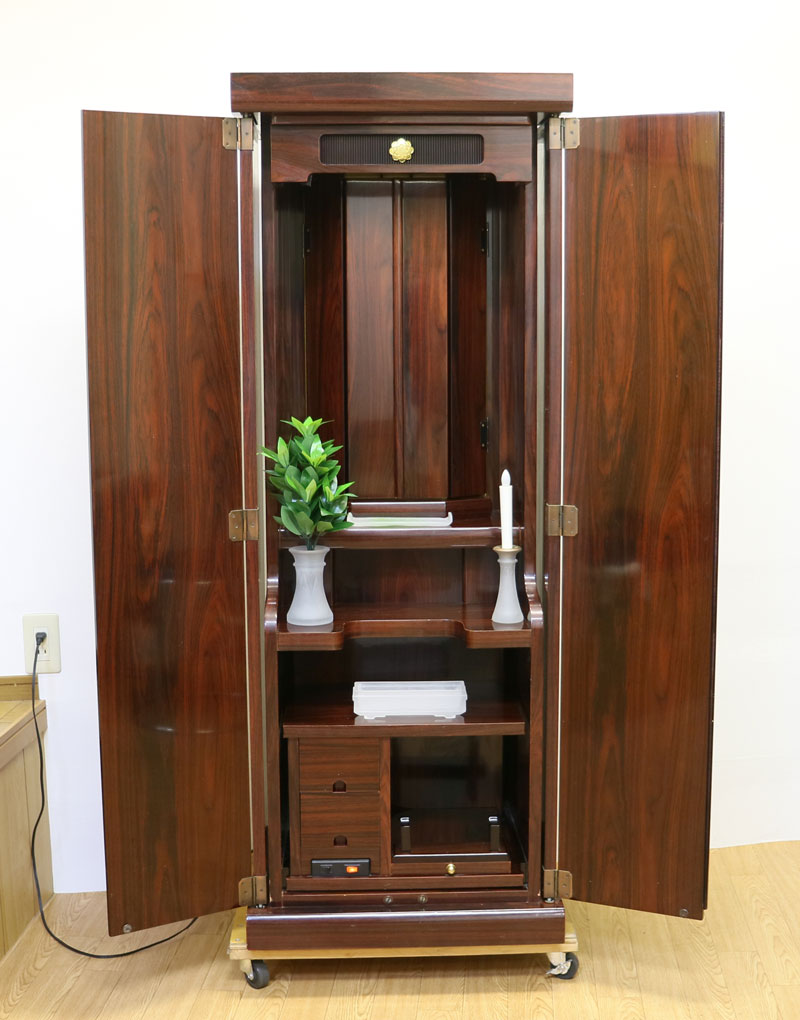 創価学会 中古家具調仏壇 B547/創価学会仏壇専門店桜梅桃李.com