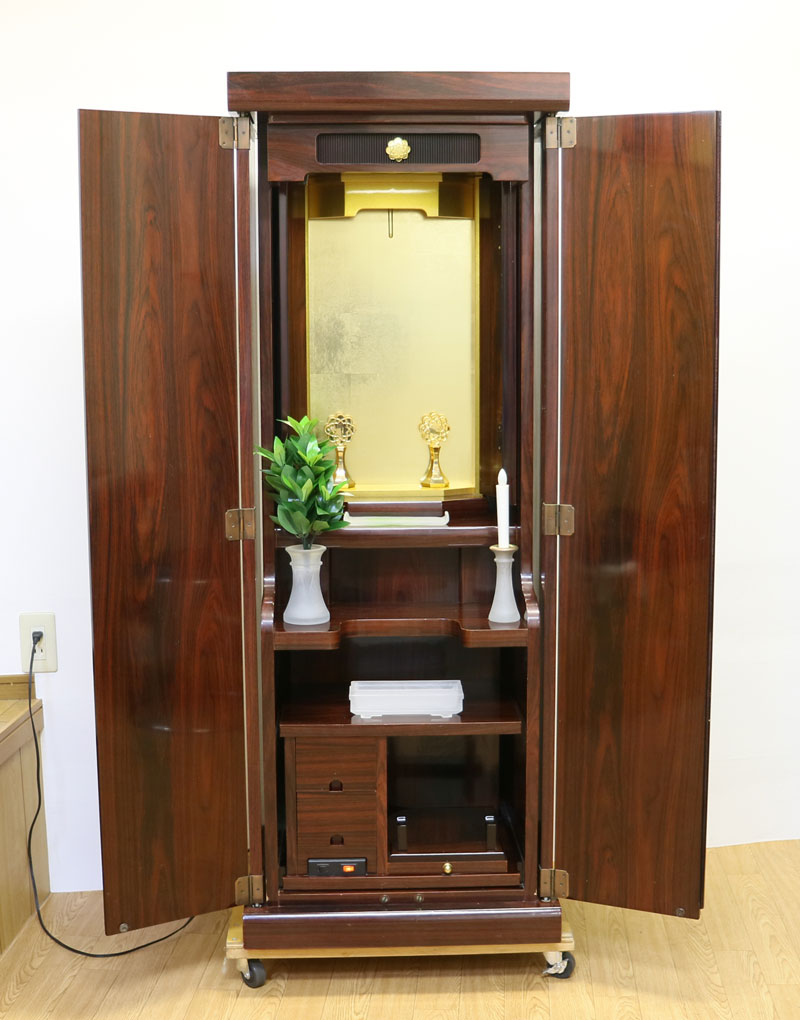 創価学会 中古家具調仏壇 B547/創価学会仏壇専門店桜梅桃李.com