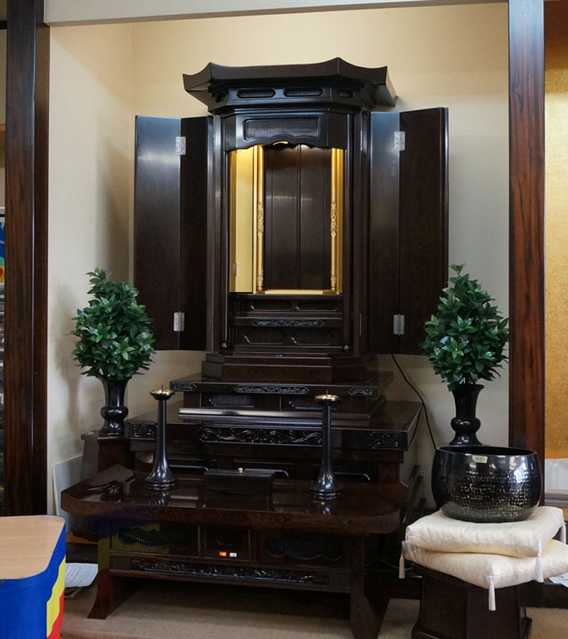 中古家具調仏壇315